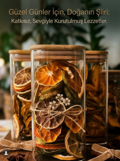 ÖZEL KAVANOZDA MEYVE KARIIŞIK MEYVE KURUSU — Özgü Garden